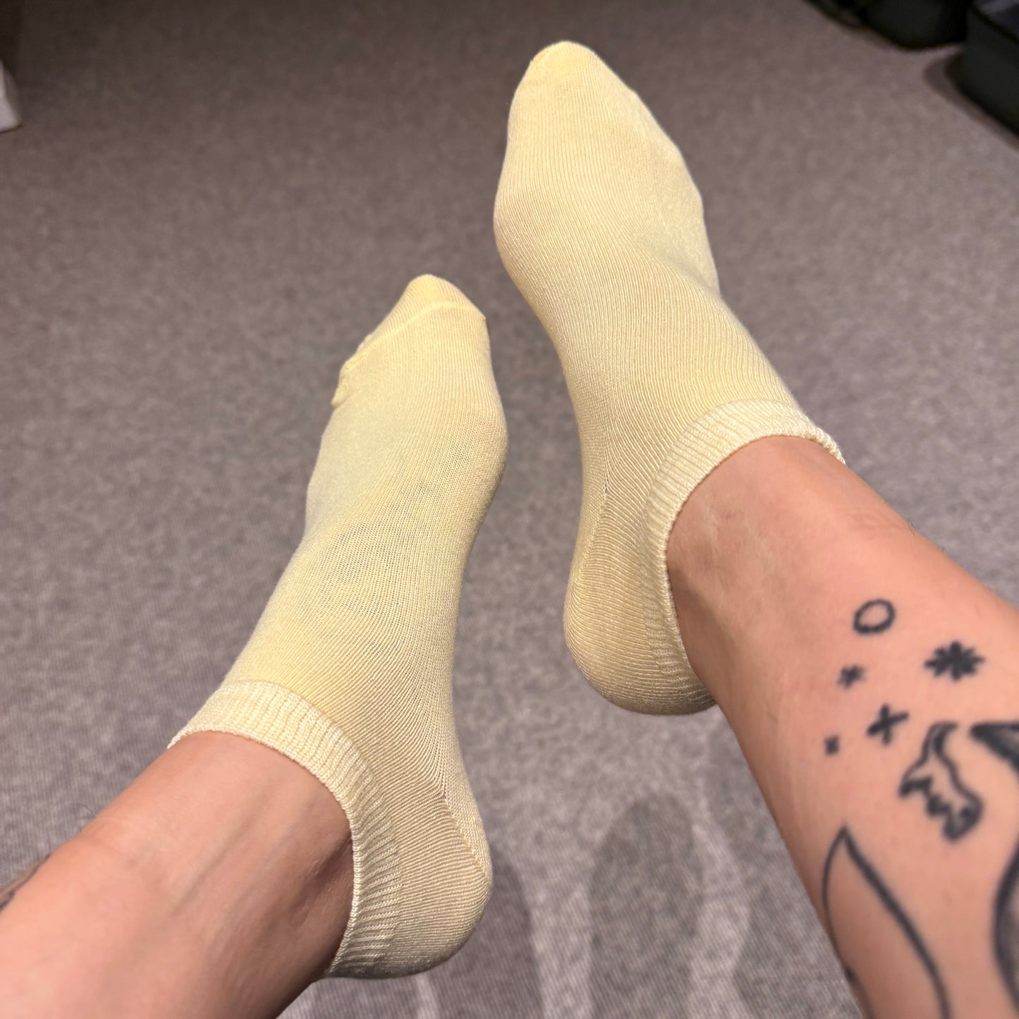 Socken gelb