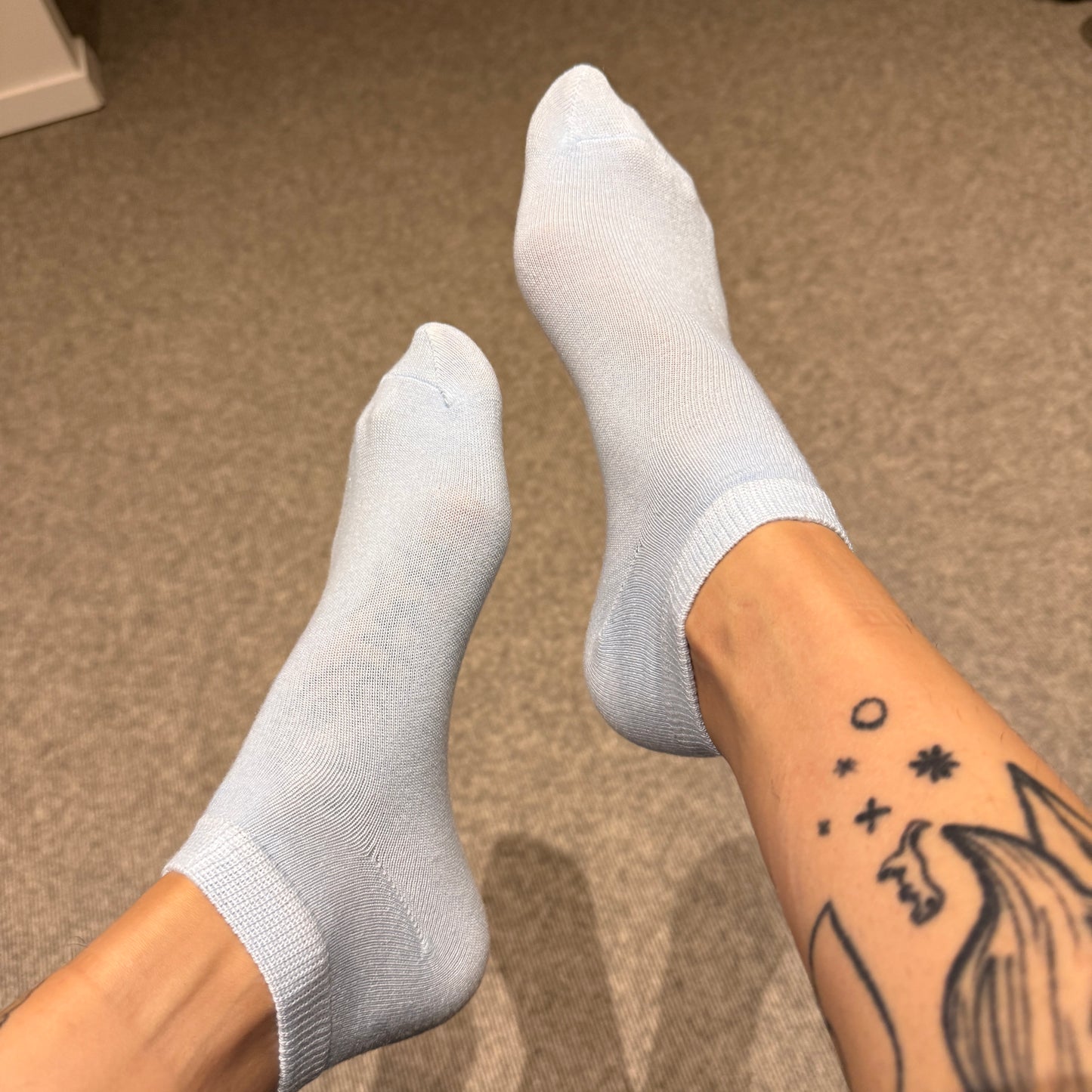 Socken blau