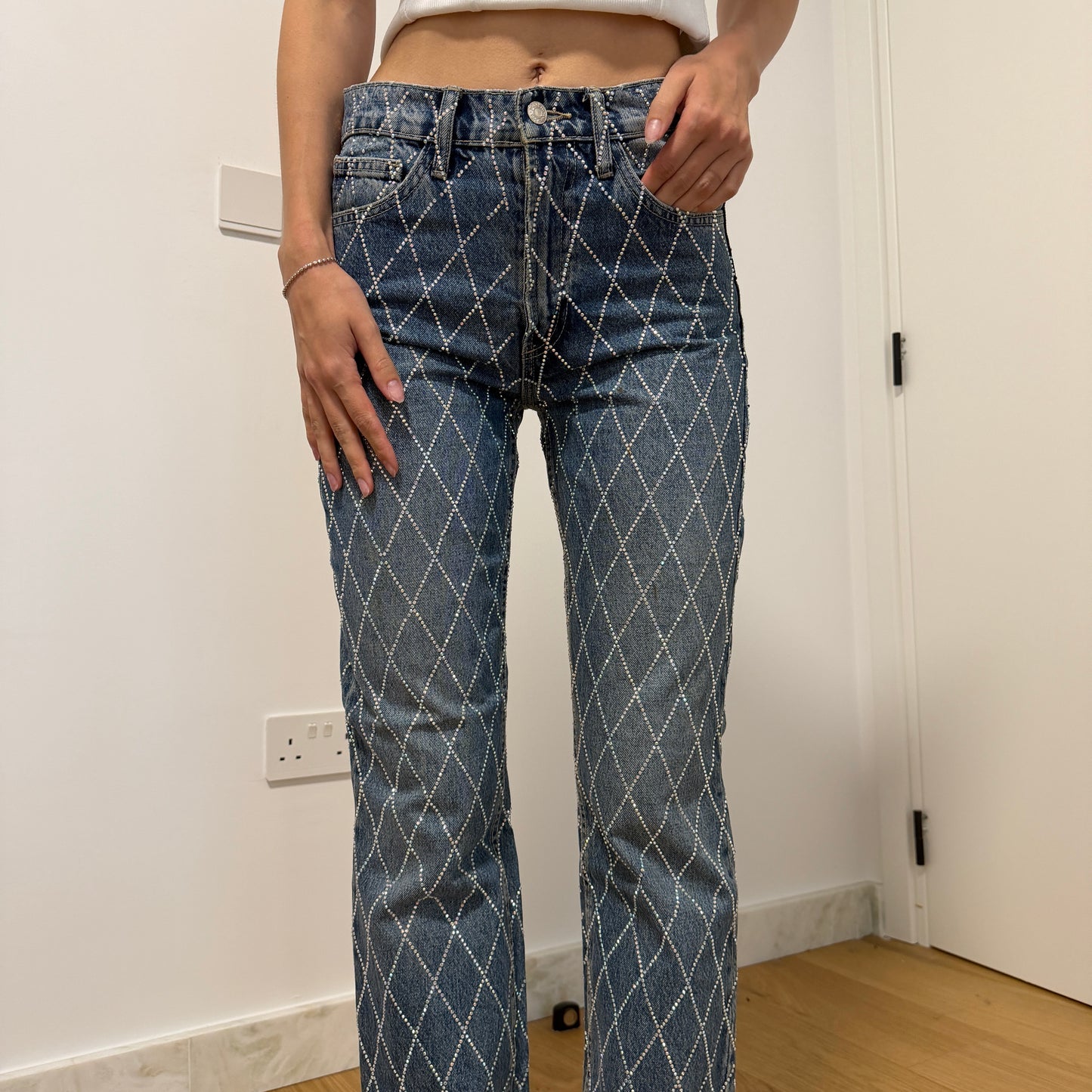 Shaiden Jeans Glitzer