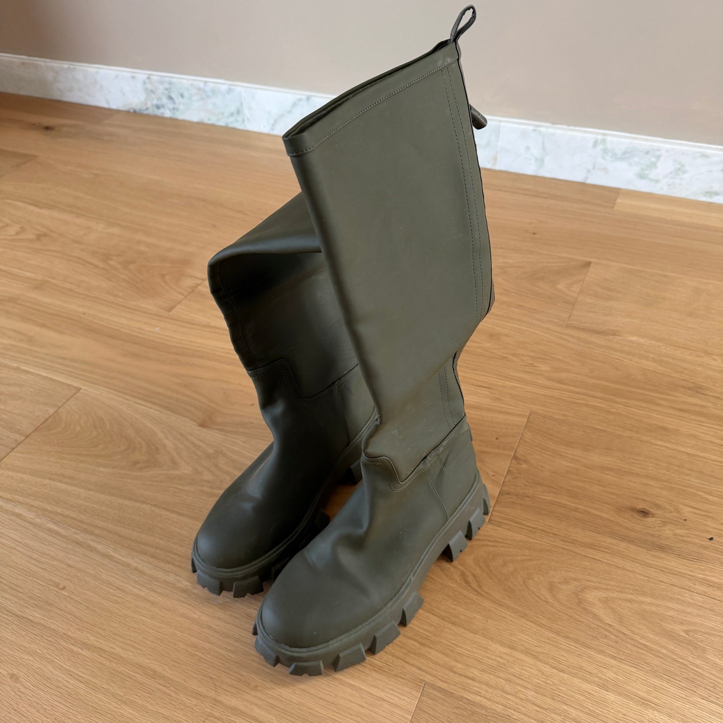 Gummistiefel grün