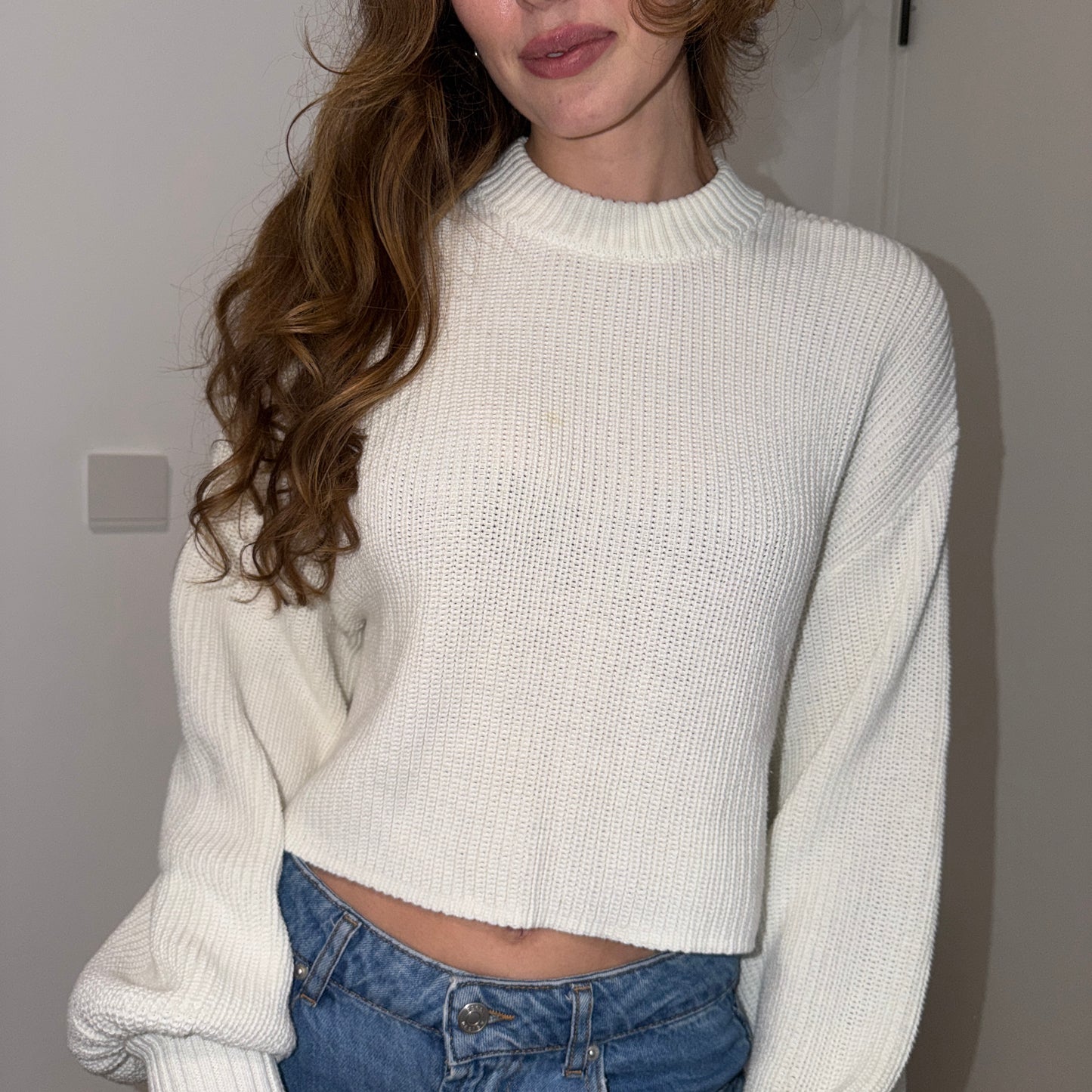Shaiden Pullover weiß