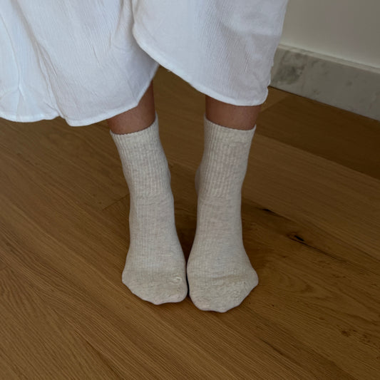 Shaiden Socken lang beige