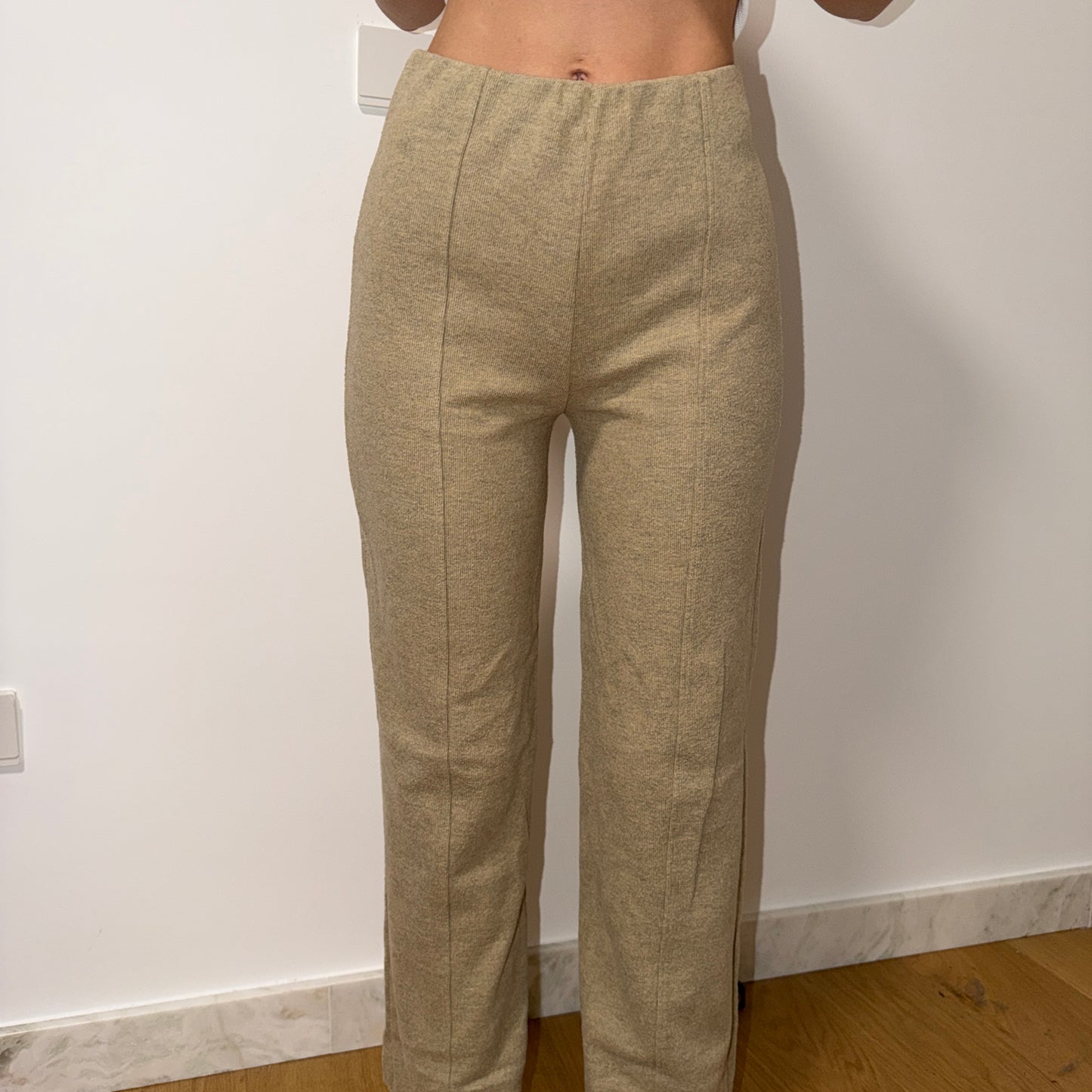 Shaiden Stoffhose Beige