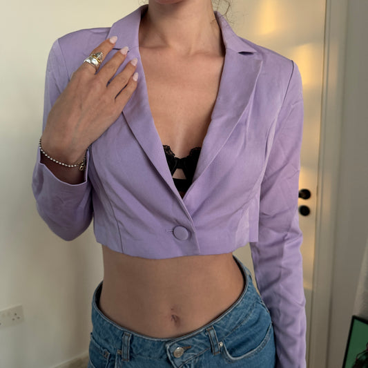 Shaiden cropped Blazer