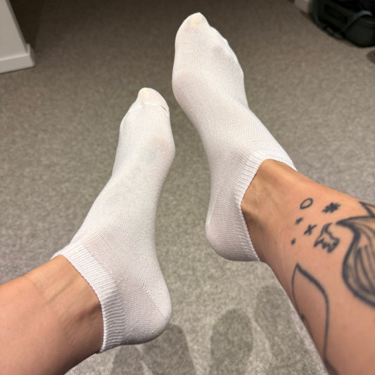 Socken weiss