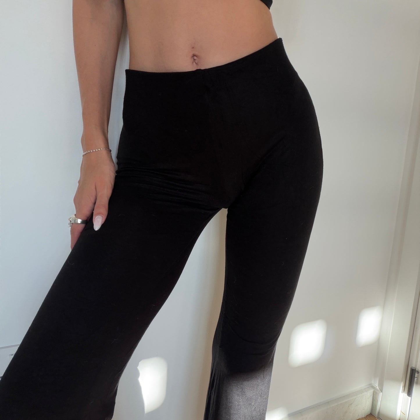Shaiden Stoffhose dunkel