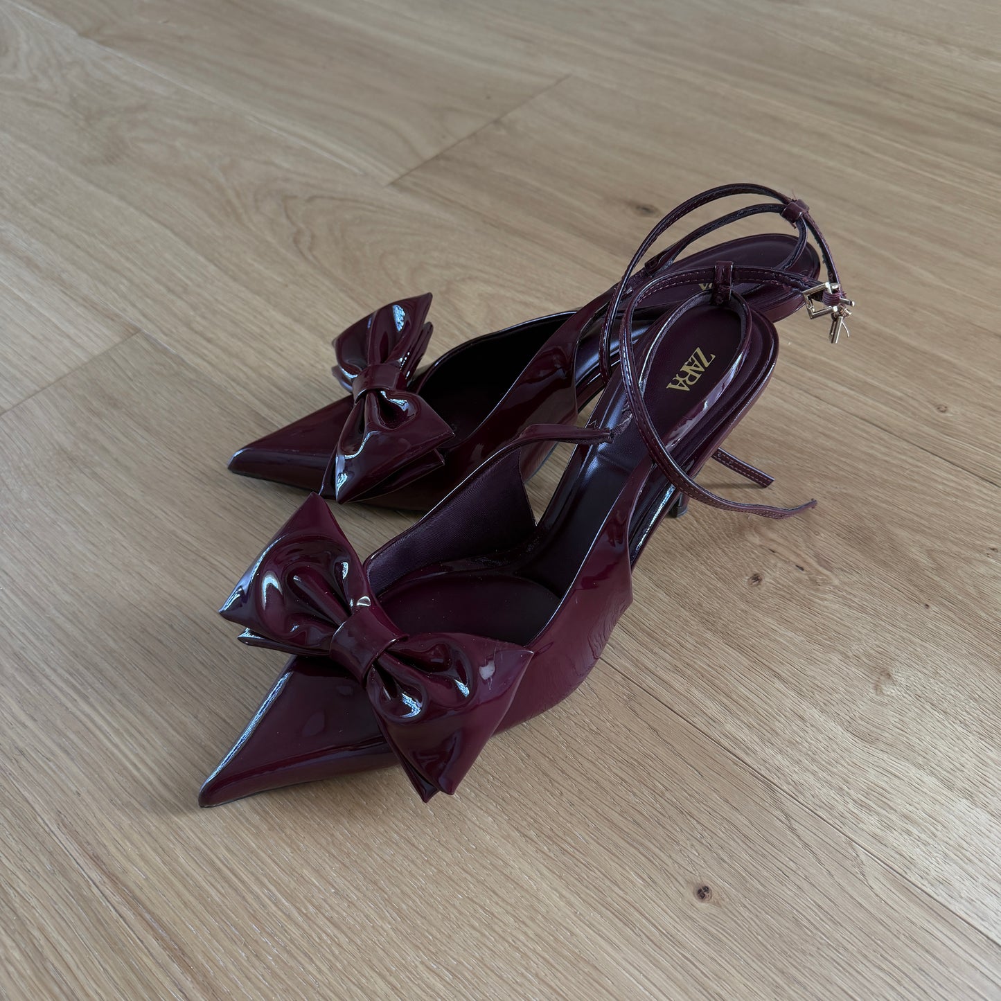 Shaiden Heels Schleife dunkelrot