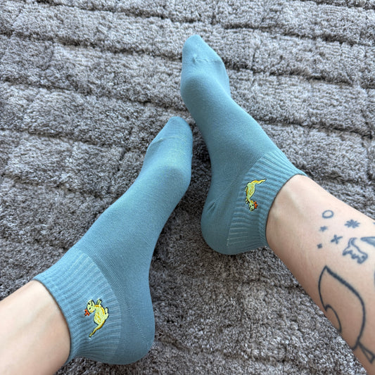 Socken Petrol
