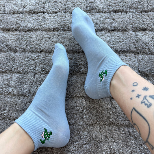 Socken Blau