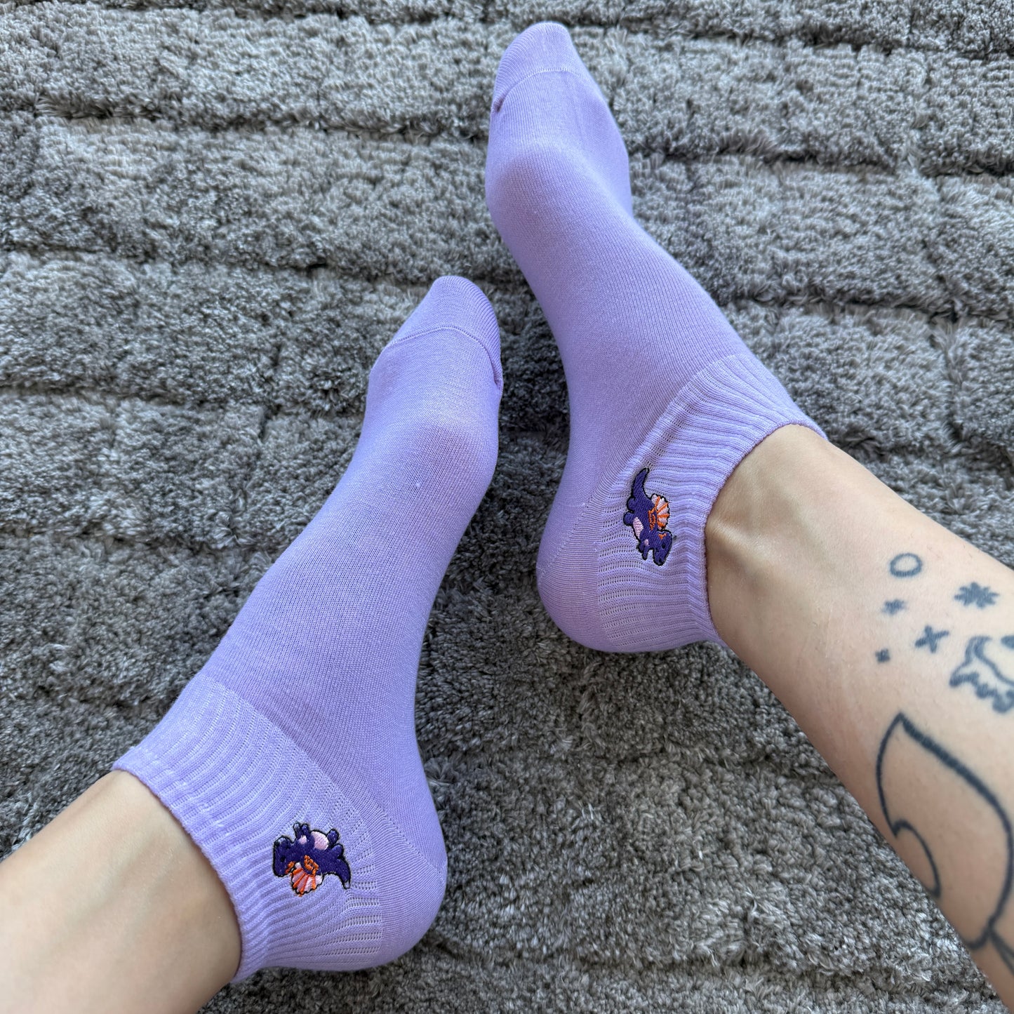 Socken Lila