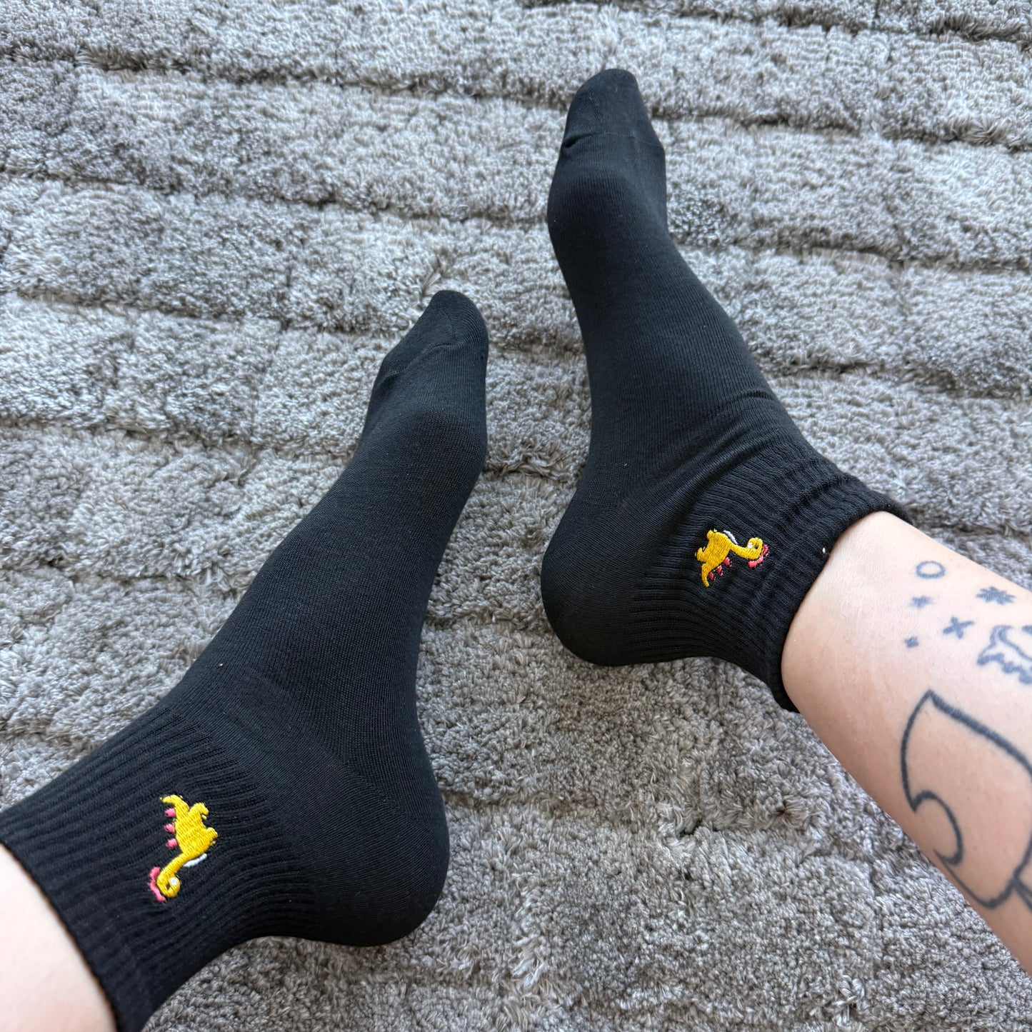 Socken Schwarz