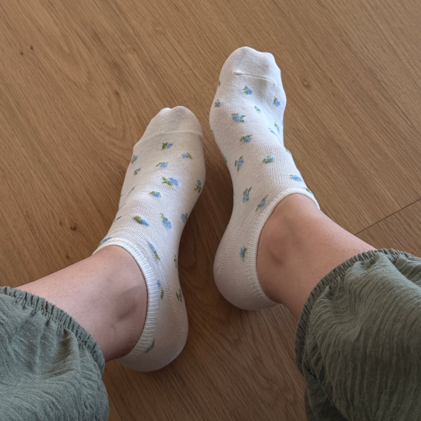 Shaiden Socken Blumen kurz