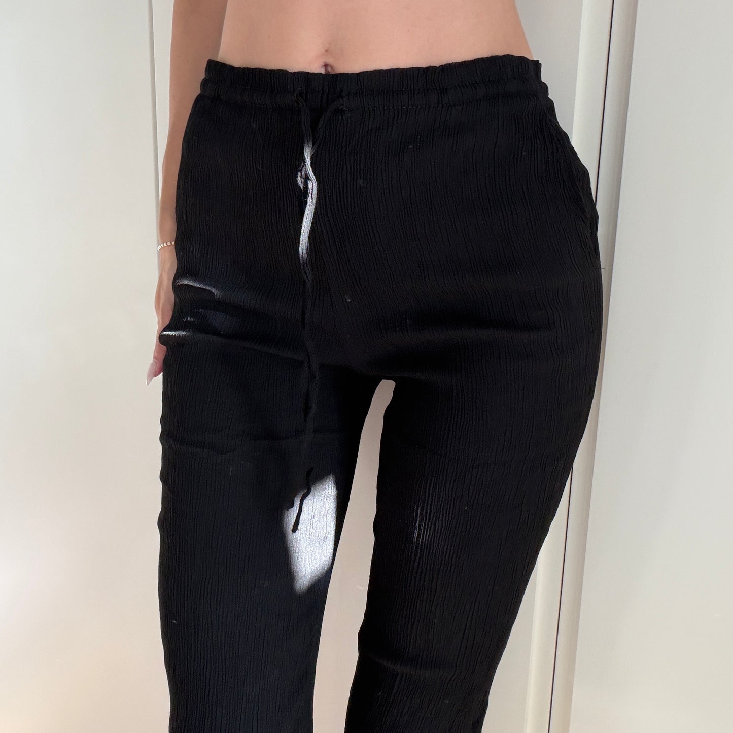 Shaiden Stoffhose schwarz