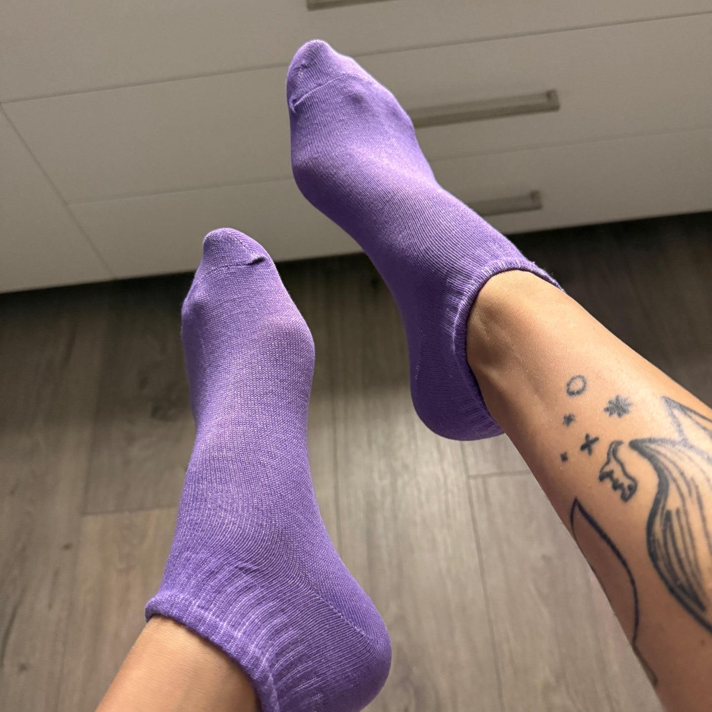 Socken Lila