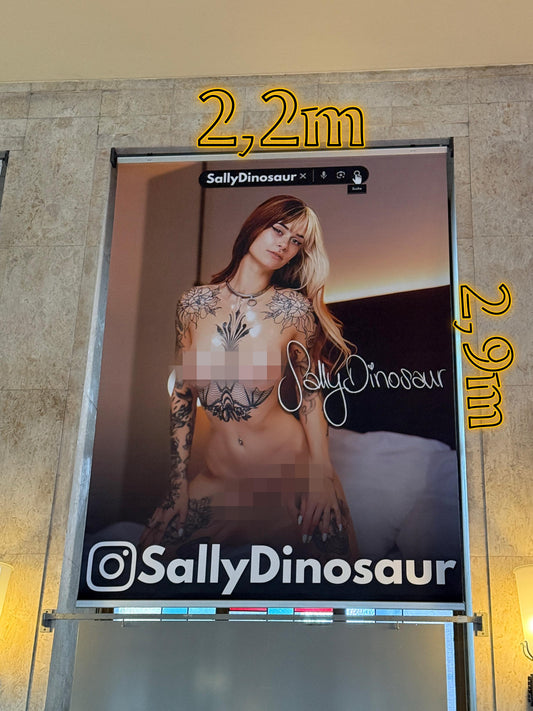 XXL Nude Banner – Einzelstück