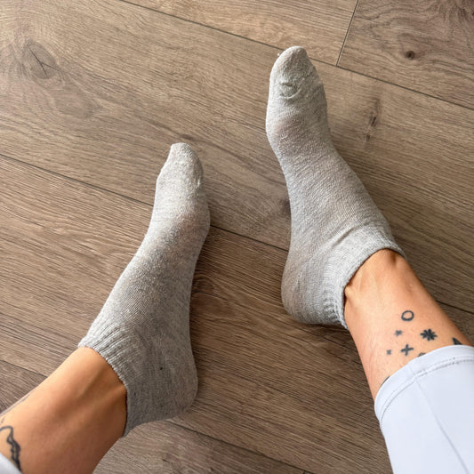 Socken Grau