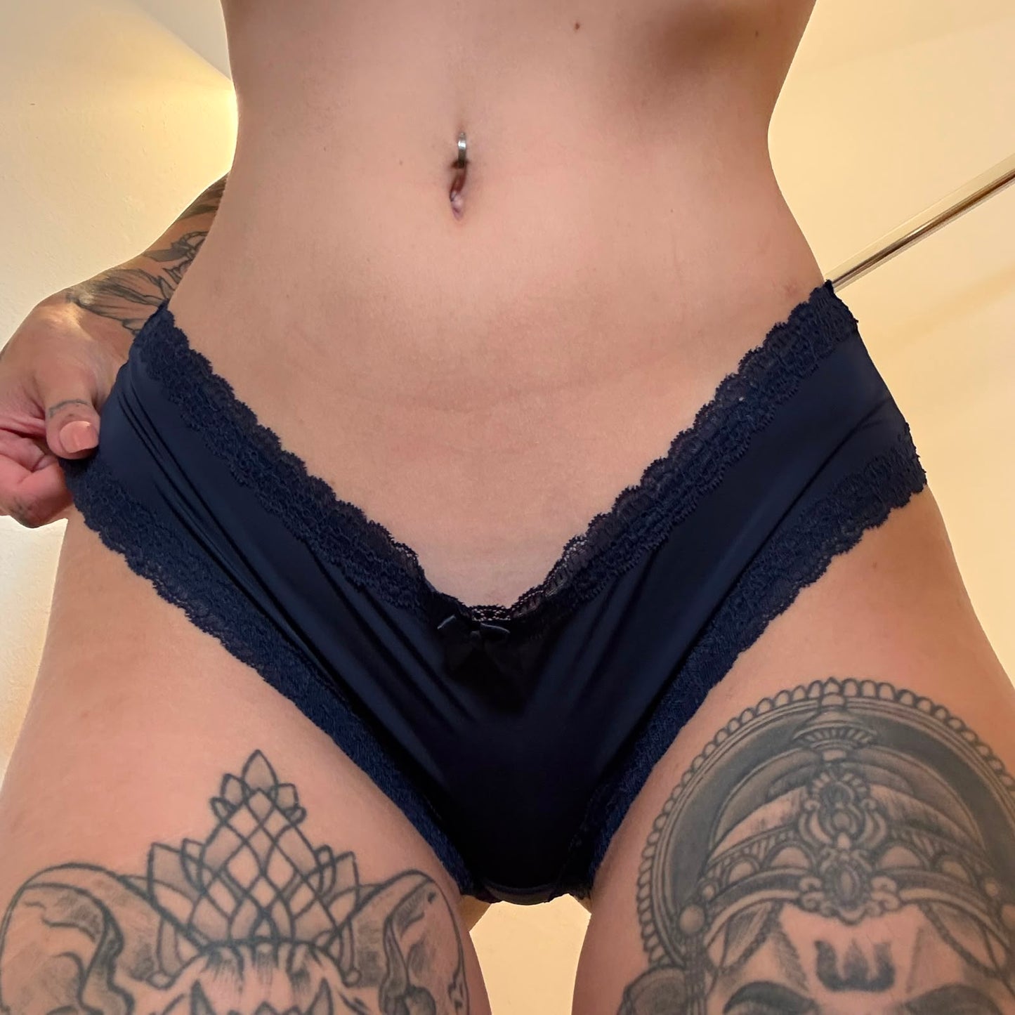 Slip dunkelblau